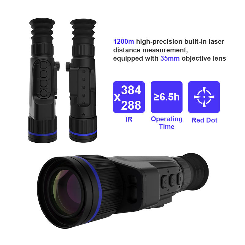 Thermal Scope Night Vision Monocular - منظار حراري تكتيكي مقاوم للماء YXM335L،