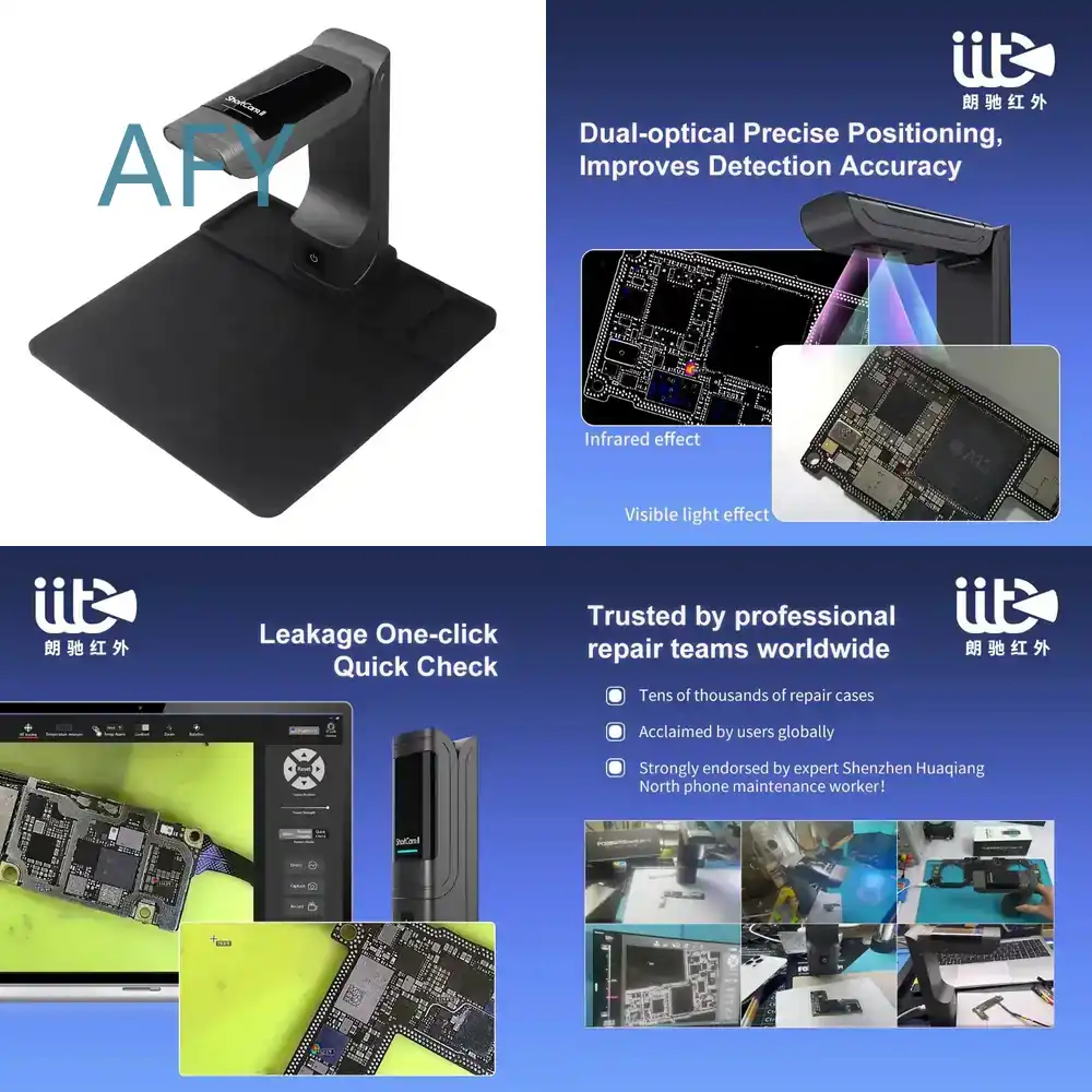كاميرا تصوير حراري ShortCam II - مراجعة Shortcam Thermal Imaging Pcb وسعره