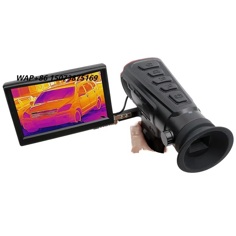 منظار حراري محمول باليد 25 ملم - مراجعة Thermal Scope Night Vision Monocular وسعره