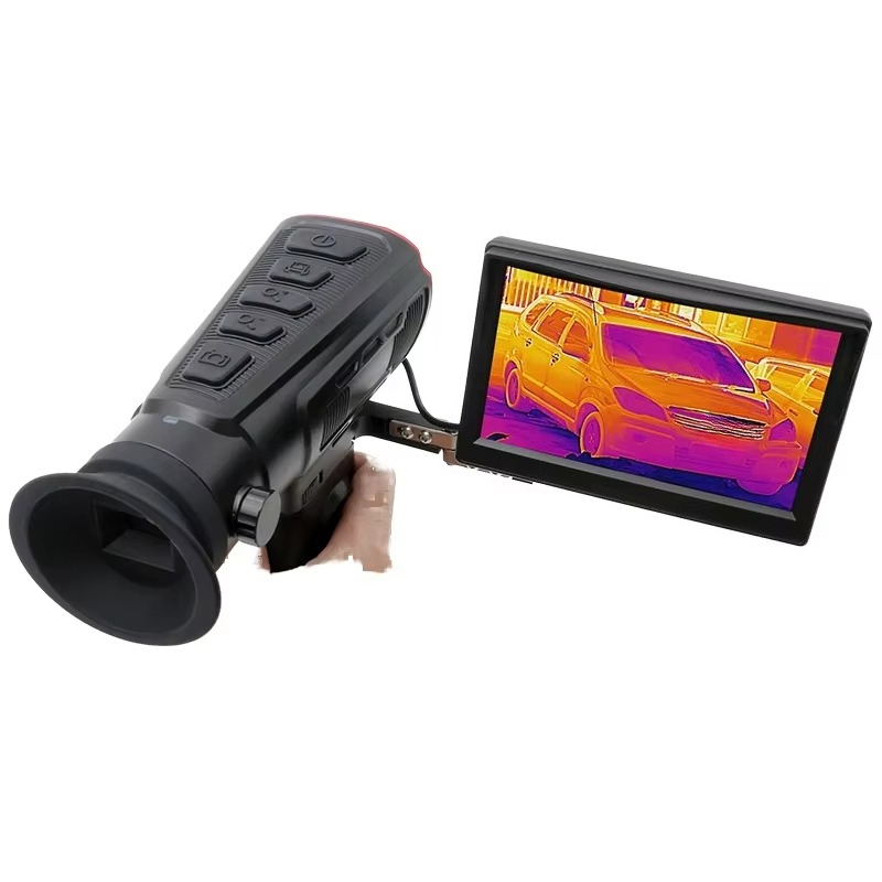 منظار حراري محمول باليد 25 ملم - مراجعة Thermal Scope Night Vision Monocular وسعره