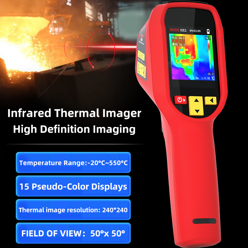 كاميرا تصوير حراري HX1 بدقة 24 - مراجعة Thermal Imager Pcb Repair وسعره