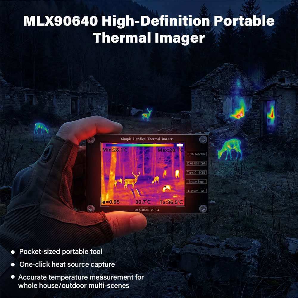 كاميرا حرارية رقمية بالأشعة تح - مراجعة Nf 521 Thermal Imaging Camera وسعره