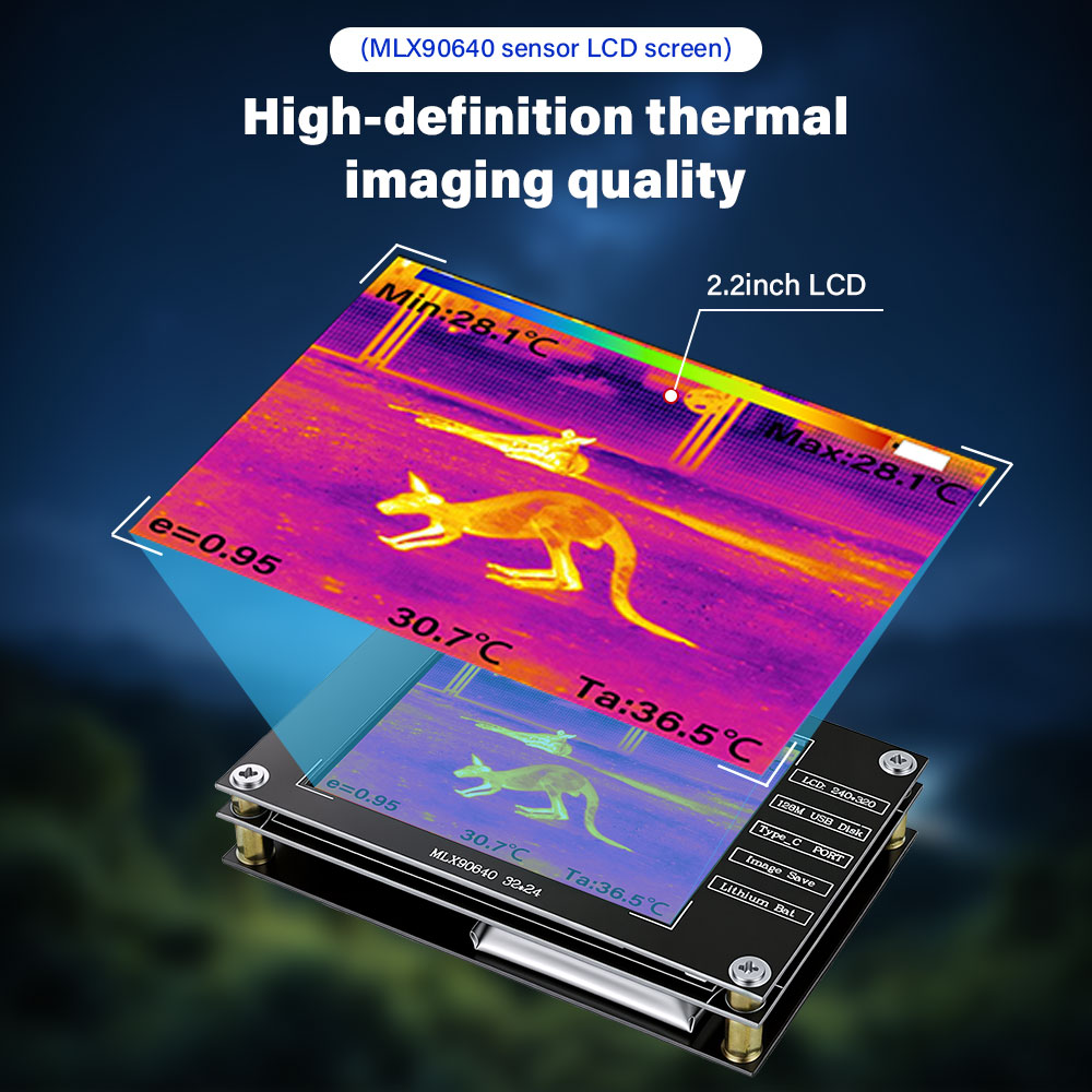 كاميرا حرارية رقمية بالأشعة تح - مراجعة Nf 521 Thermal Imaging Camera وسعره