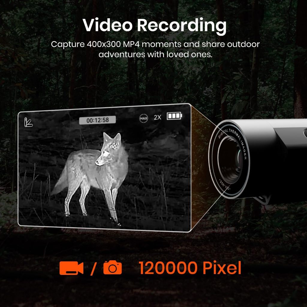 MILESEEY TNV10 PRO 320 × 240 ن - مراجعة Hunting Thermal Imaging Scope وسعره
